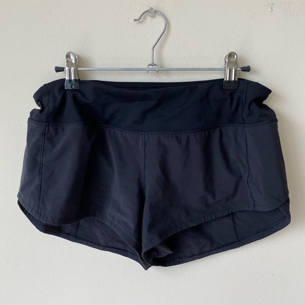 Women's Lululemon Black Athletic Shorts